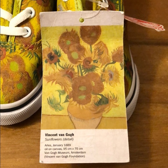 Vans authentic Vincent Van Gogh sunflowers